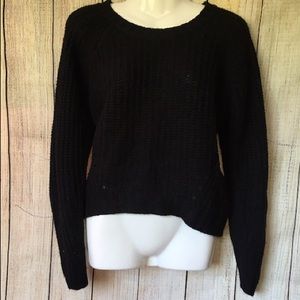 Black Knit Sweater